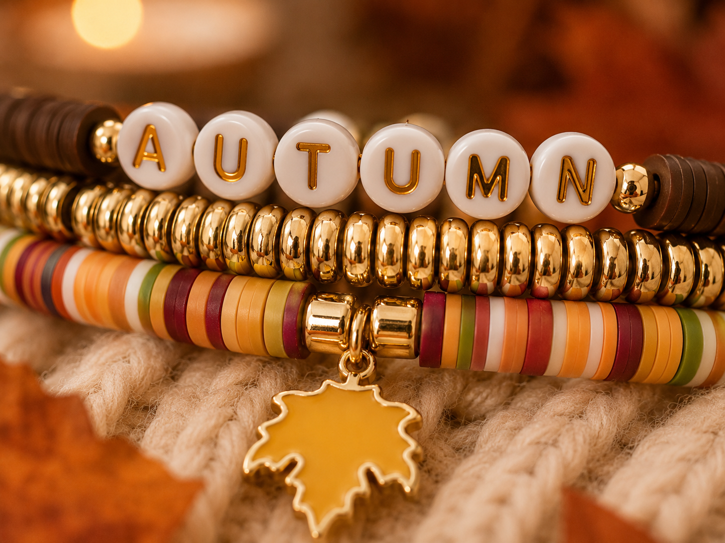 Fall Bracelet Stack