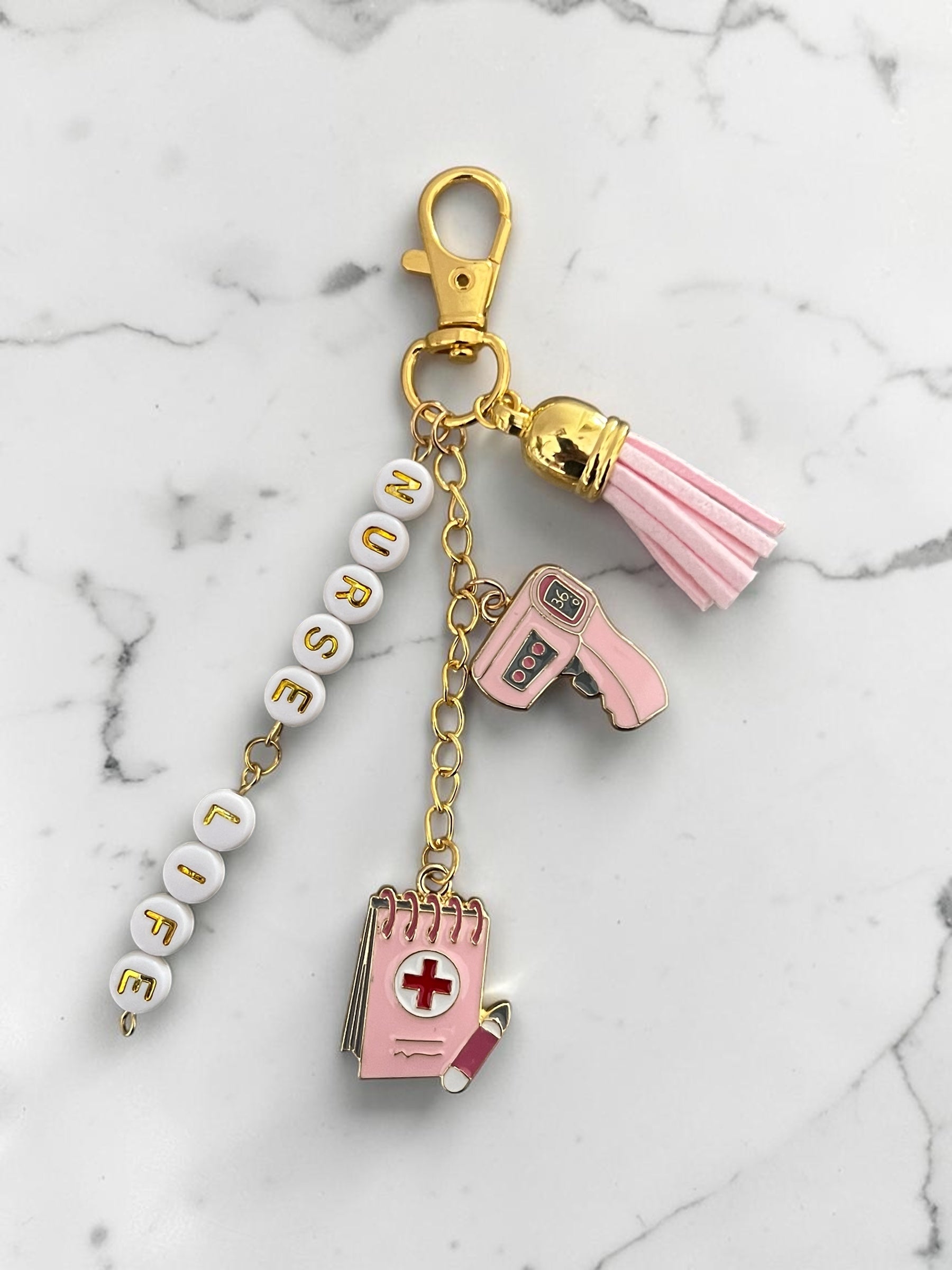Nurse Life Bag Charm
