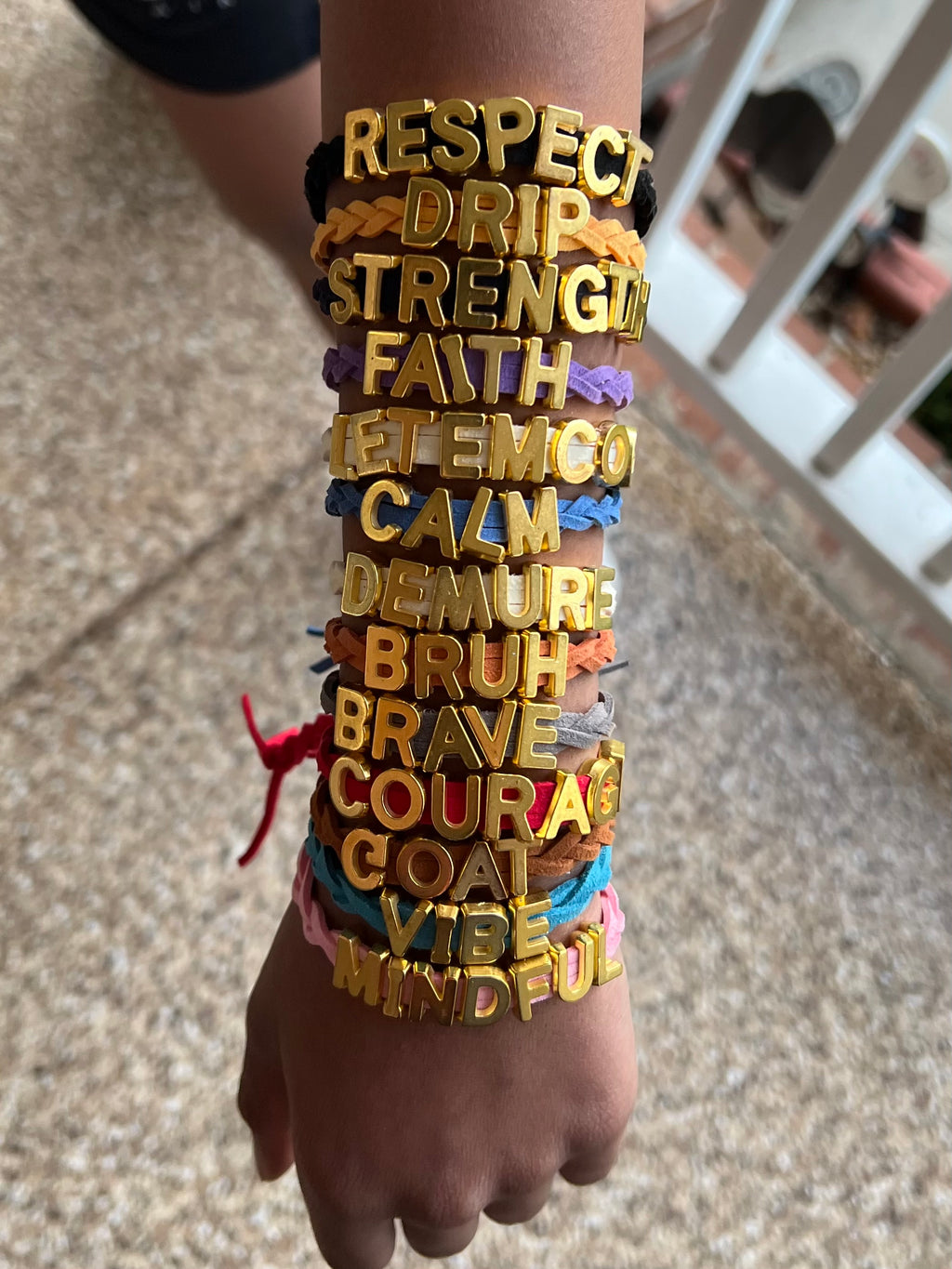 Wear Your Words Braided Bracelet