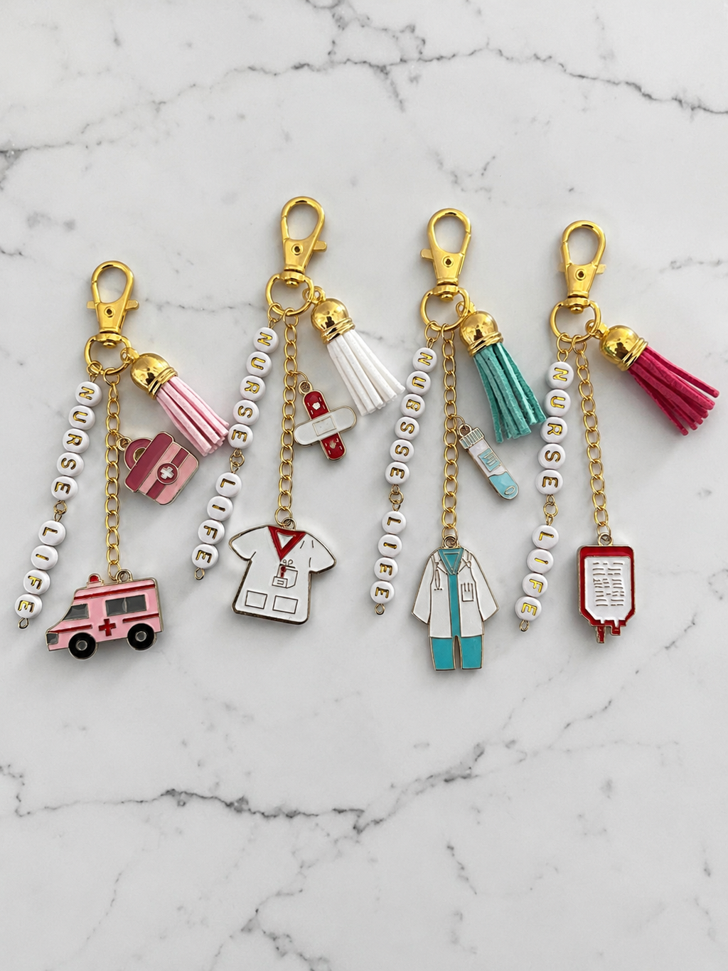 Nurse Life Bag Charm