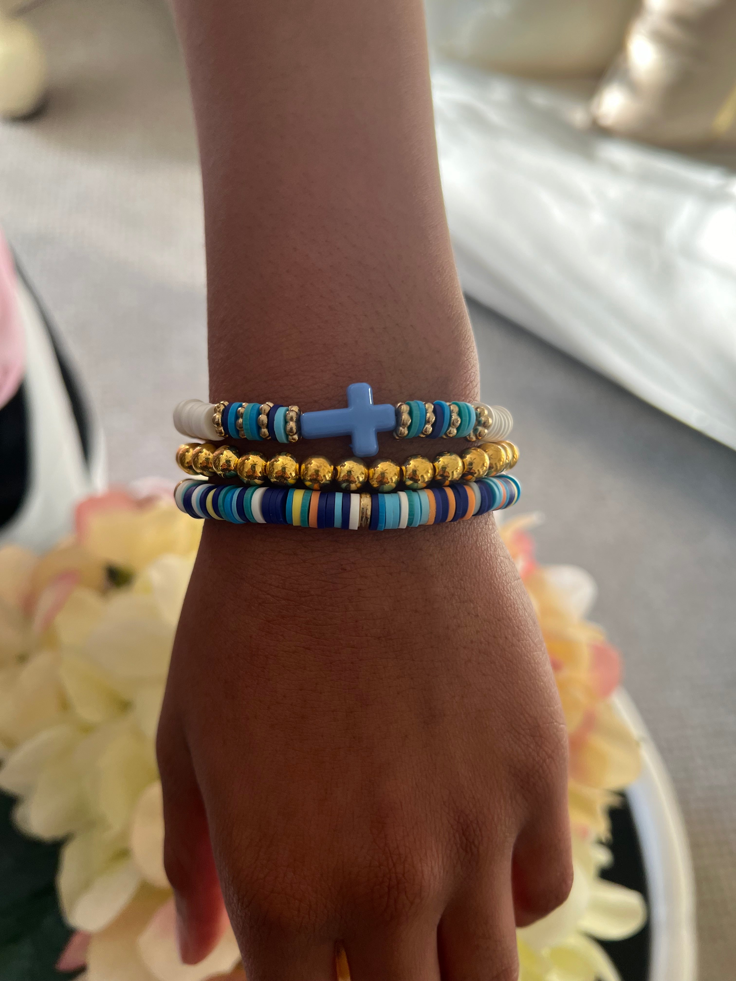 Heavenly Touch Stack Bracelet