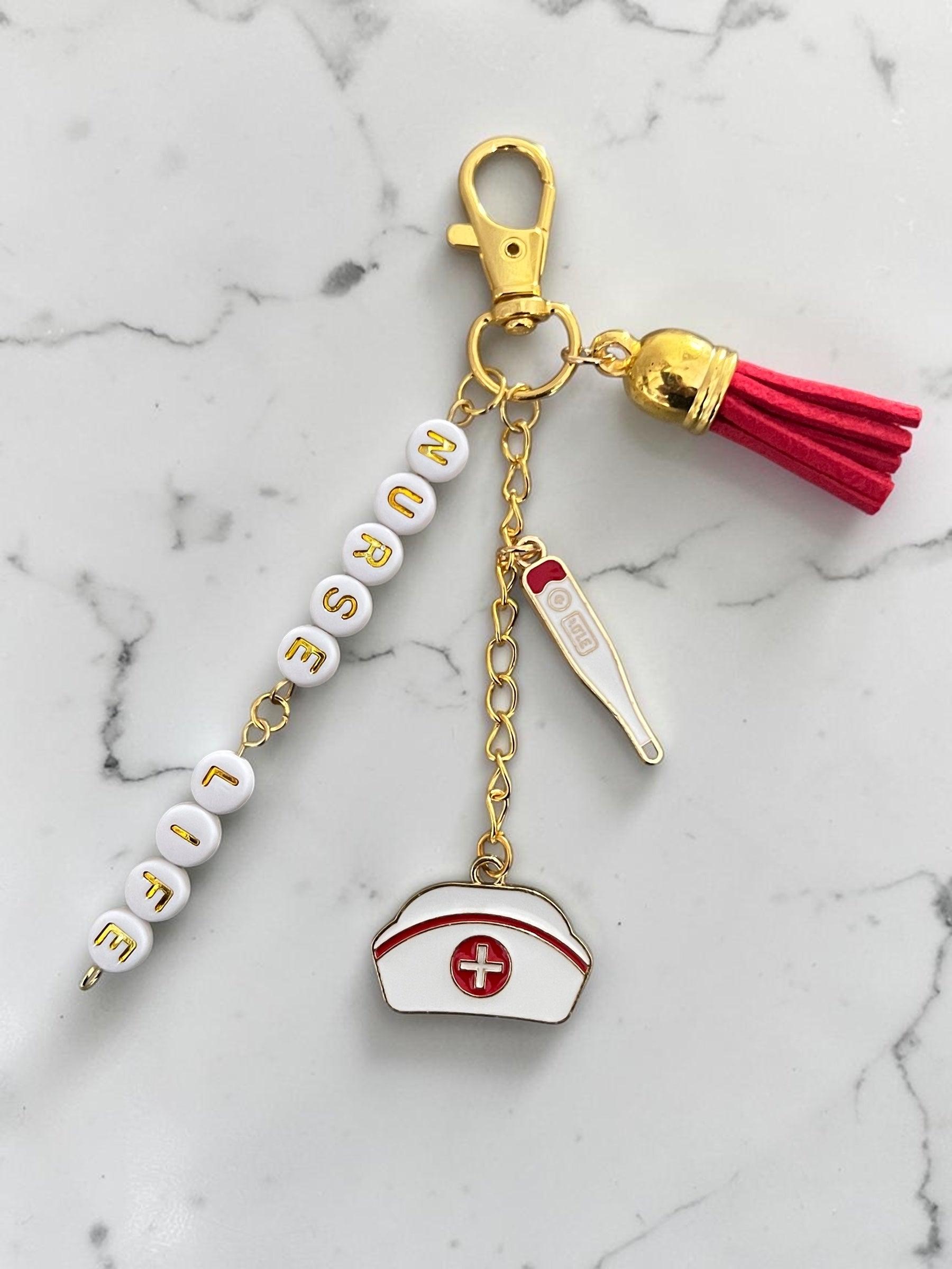 Nurse Life Bag Charm