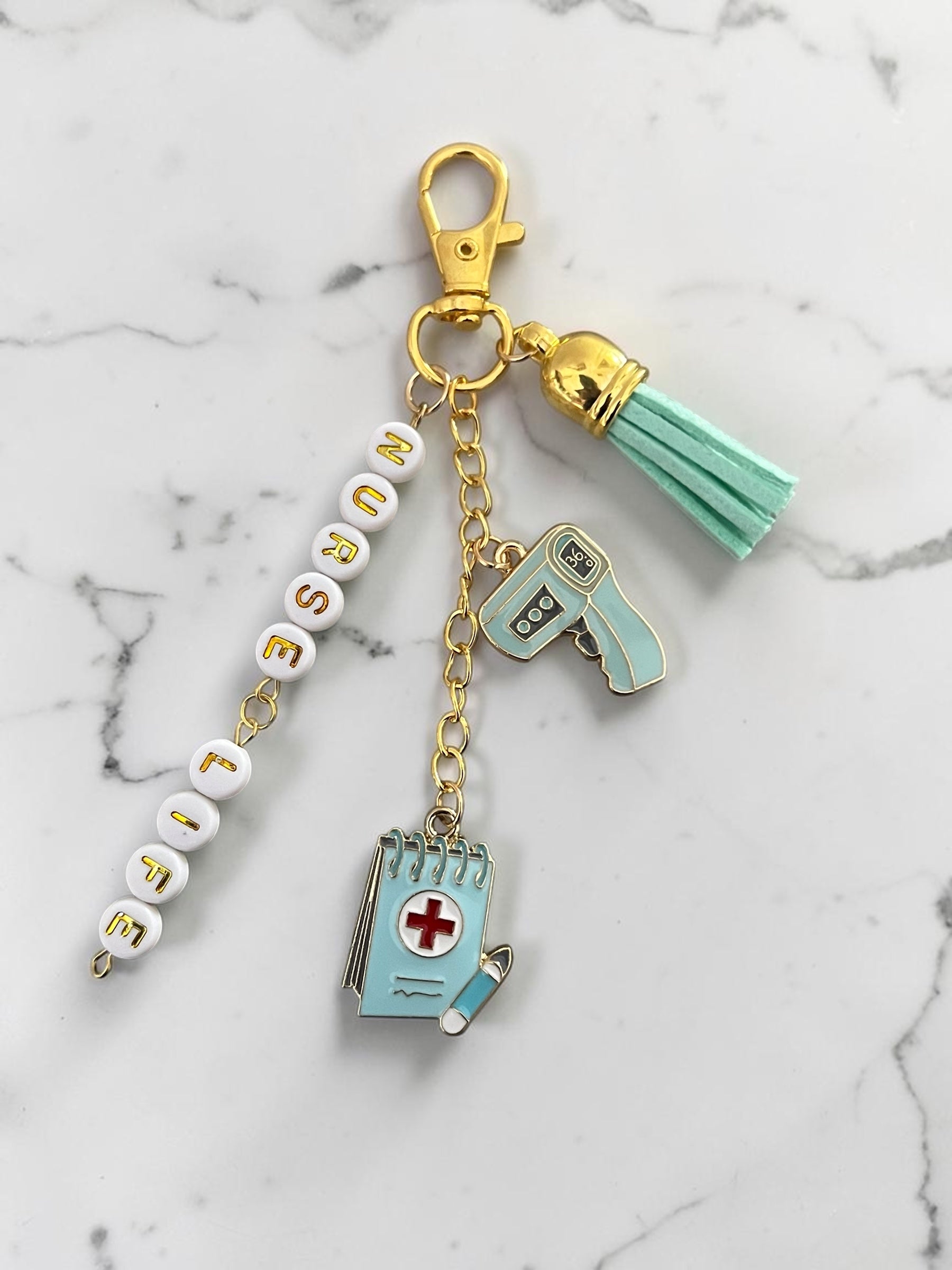 Nurse Life Bag Charm