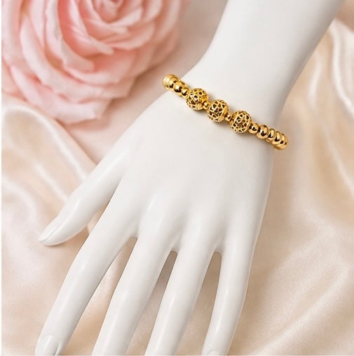 Golden Filigree Bracelet