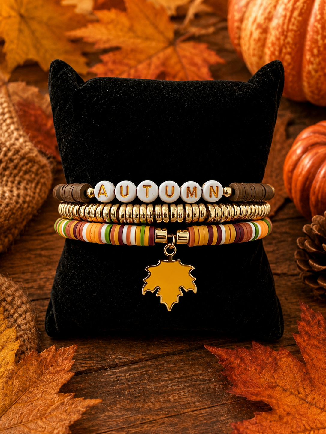 Fall Bracelet Stack
