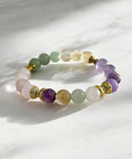 Quadruple Threat Gemstone Bracelet