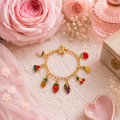 Fruit Cocktail Charm Bracelet